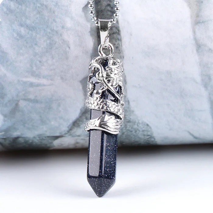 Bryan Lim Necklaces Natural stone pendant necklace