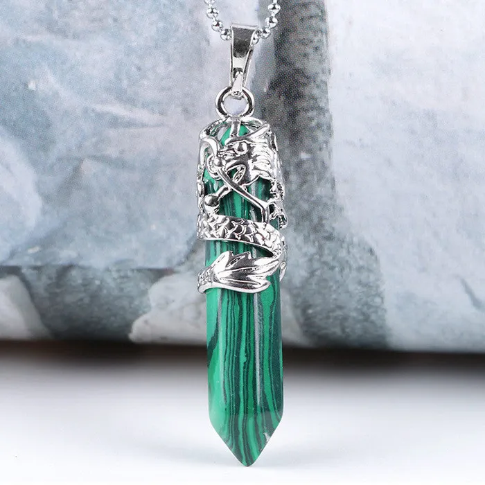Bryan Lim Necklaces Natural stone pendant necklace