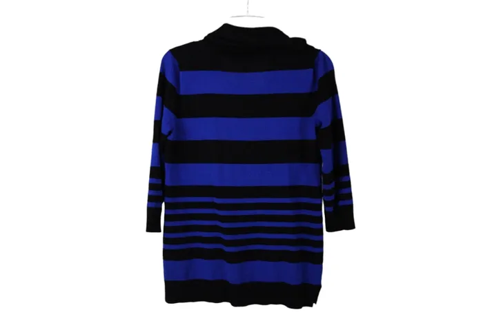 Cable Gauge Blue Black Sweaters M Cable Gauge Rings
