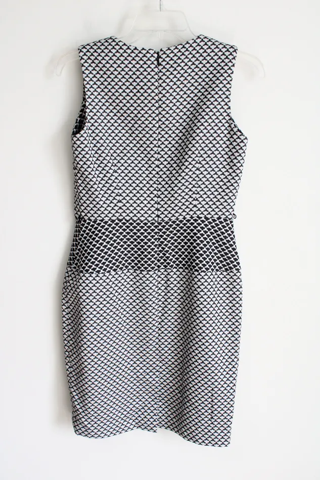 Calvin Klein Black White Dress 6 Petite Calvin Klein Rings