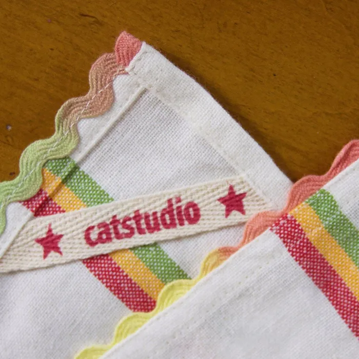 CATSTUDIO Earrings Catstudio Screenprinted Cotton Hawaii Dish Towel