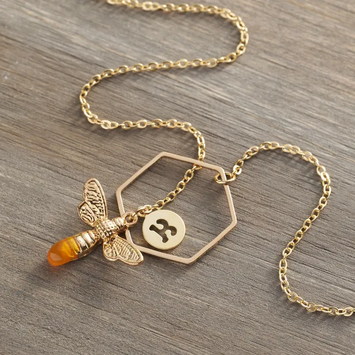 Chadds Ford Jewelry Gold Little Bee Necklace Necklaces