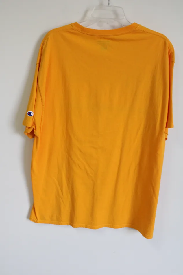 Champion Cedar Crest Alumni Yellow Tee XL Champion Earrings