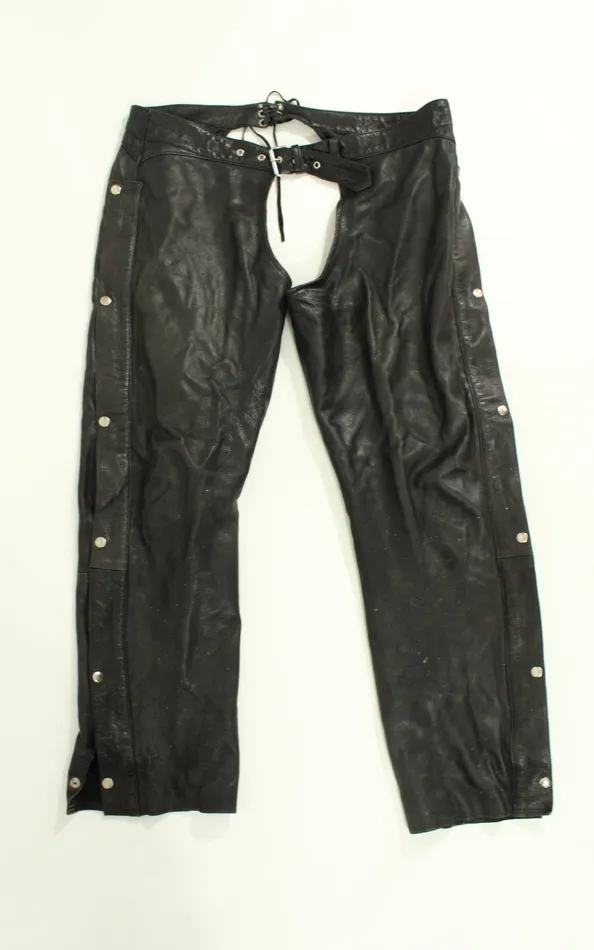 Chaps Earrings Reliance American Deer Skin Leather Chaps Pants Size XL Chaps Earrings Reliance American Deer Skin Leather Chaps Pants Size XL