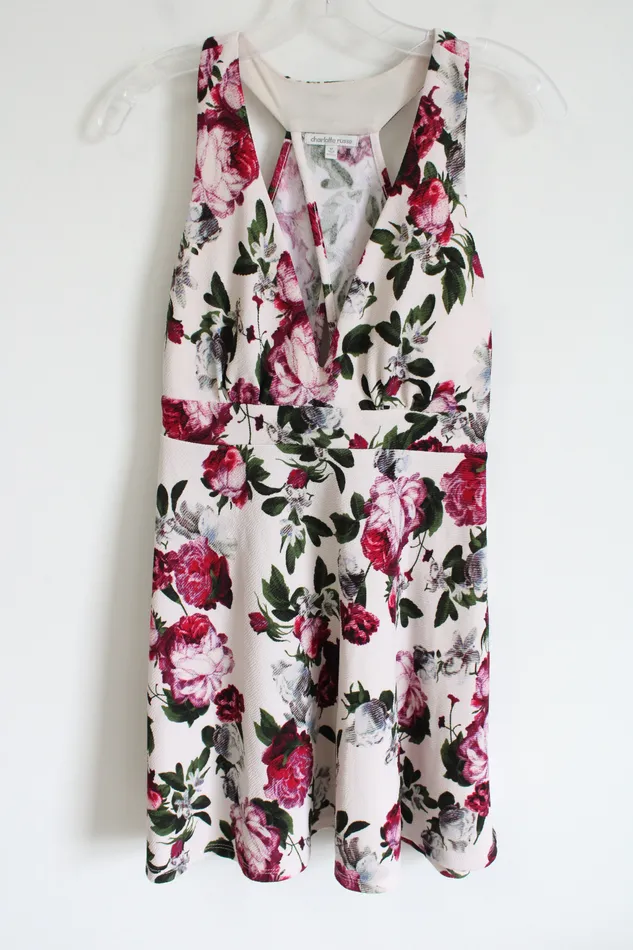 Charlotte Russe Rings Charlottle Russe Floral Midi Dress M