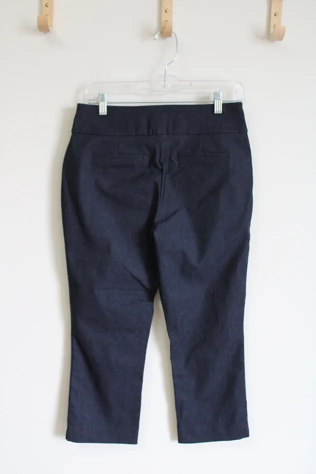 Charter Club Earrings Charter Club Classic Fit Chambray Look Stretch Ankle Pant 6