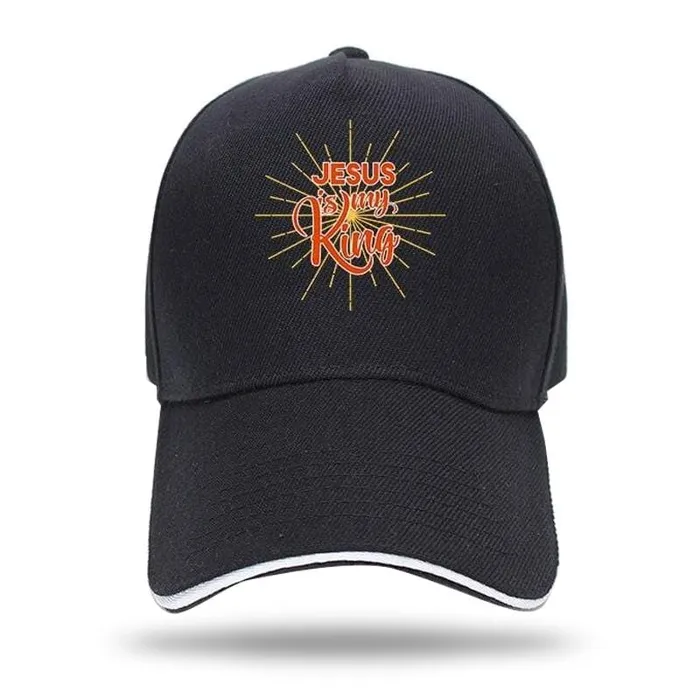 Christian Cap br Jesus Is My King Lords Guidance Earrings