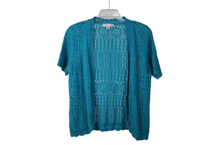 Christopher Banks Christopher Banks Blue Cardigan S Rings