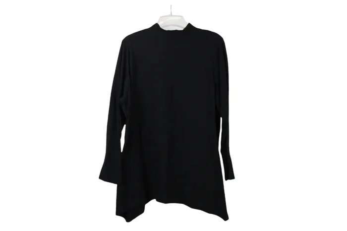 DCo Rings DCo Black Mock Neck Top 1X