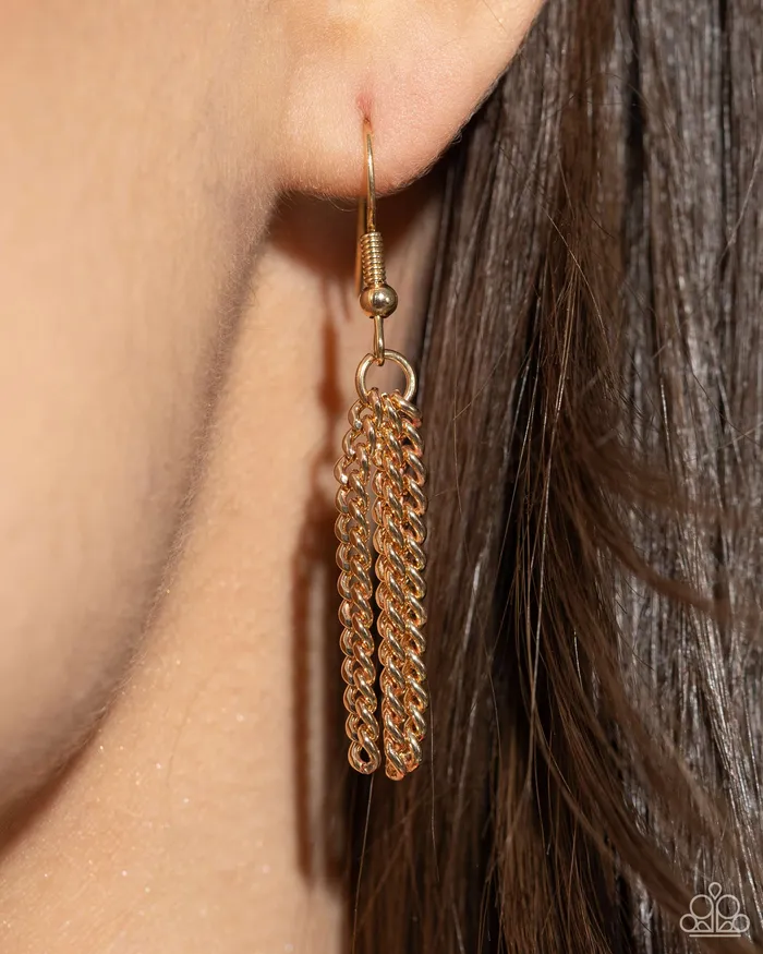 Dapper Definition Multi Paparazzi Accessories Earrings