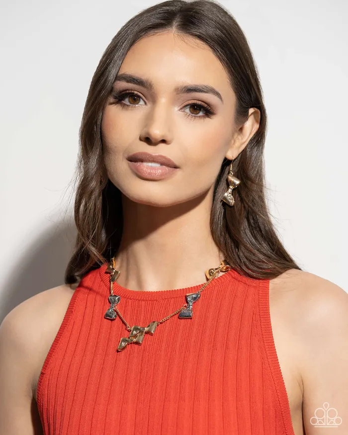 Dapper Definition Multi Paparazzi Accessories Earrings