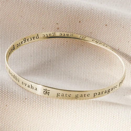 DC Heart Sutra Bracelet 14k gold Bracelets
