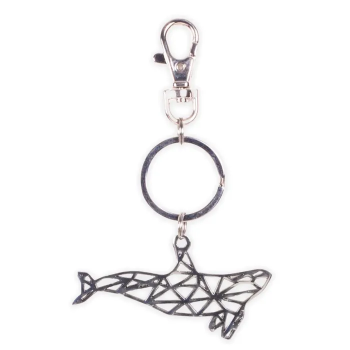 Del Sol Colorchanging Metal Whale KeychainFob Blue DELSOL Rings