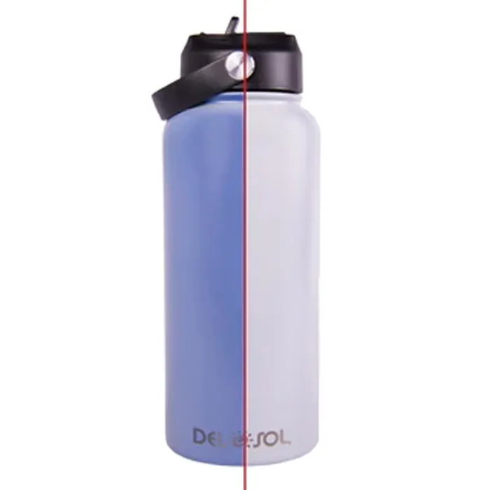 DELSOL Del Sol ColorChanging Gray to Blue Water Bottle 32 oz Earrings