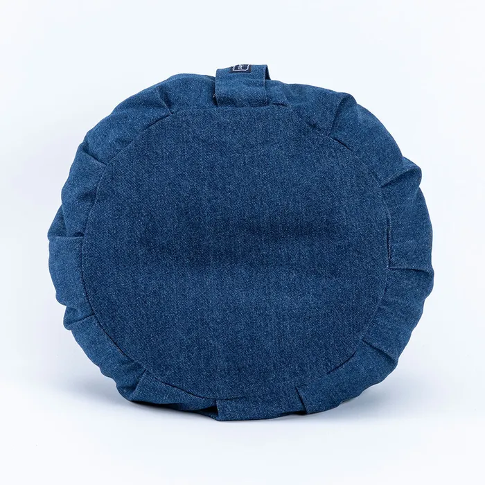 Denim Buckwheat Hull Zafu DharmaCrafts Earrings