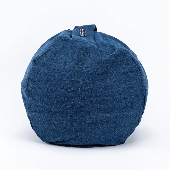 Denim Buckwheat Hull Zafu DharmaCrafts Earrings