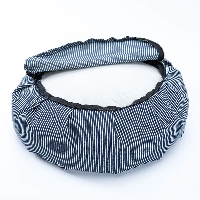 Denim Buckwheat Hull Zafu DharmaCrafts Earrings