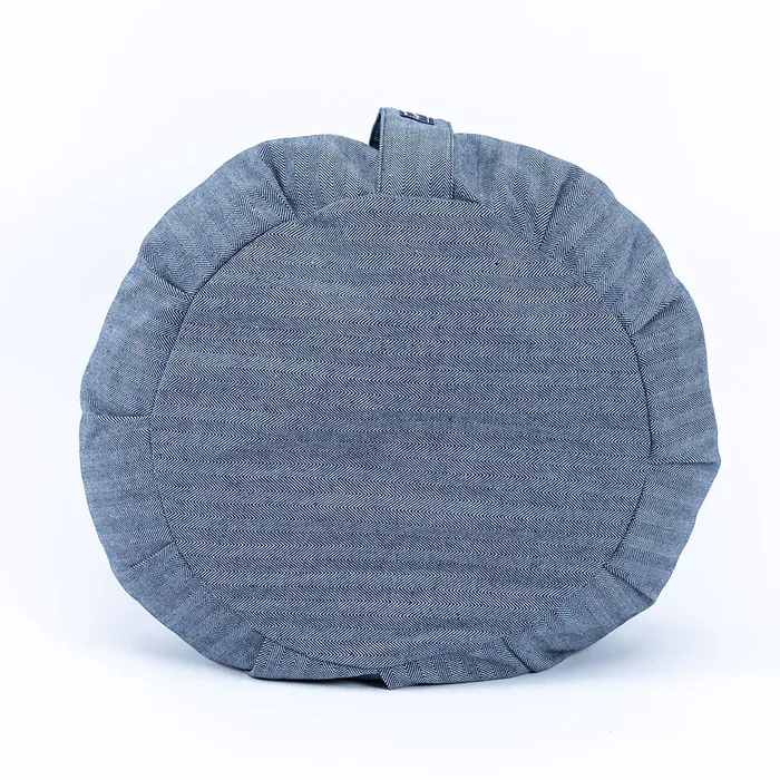 Denim Buckwheat Hull Zafu DharmaCrafts Earrings