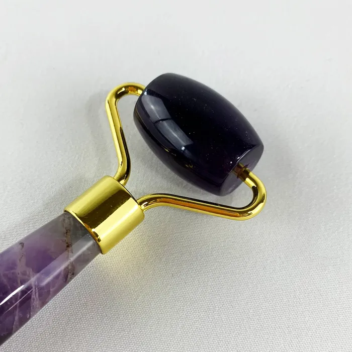 DharmaCrafts Earrings Facial Roller and Gua Sha Set