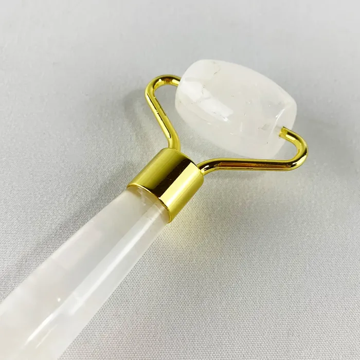 DharmaCrafts Earrings Facial Roller and Gua Sha Set