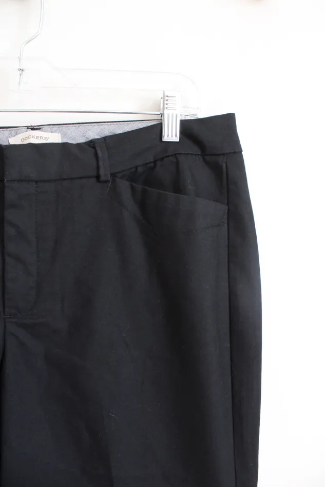 Dockers Black Capri Pants 12 Dockers Rings