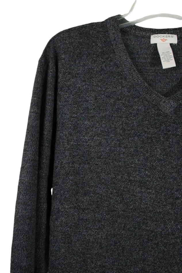 Dockers Earrings Dockers Gray Knit Sweater XL