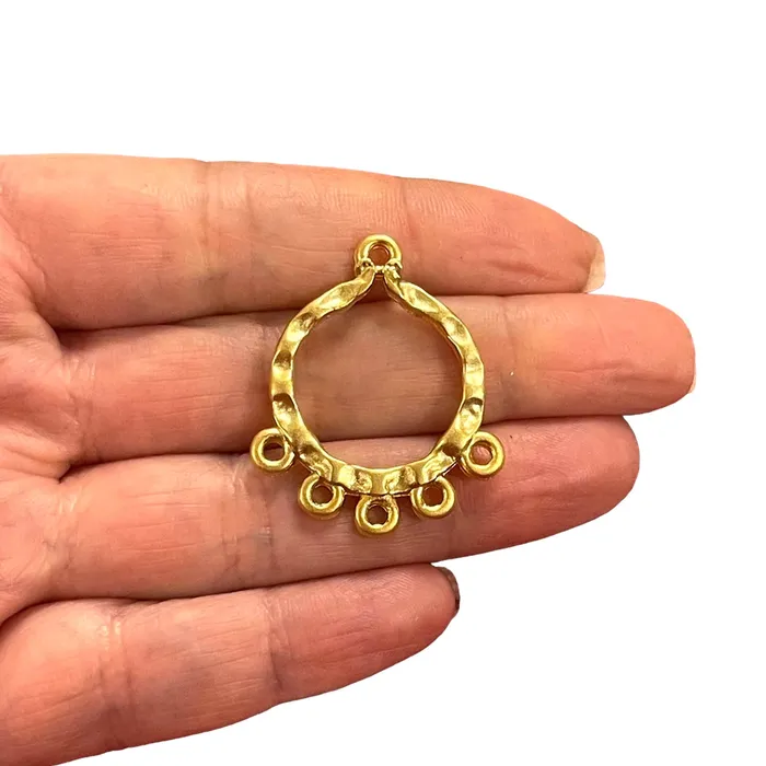 Earrings 24Kt Matte Gold Plated Authentic Charms Gold Authentic Charms 2 pcs in a pack Peppy Beads Earrings 24Kt Matte Gold Plated Authentic Charms Gold Authentic Charms 2 pcs in a pack Peppy Beads