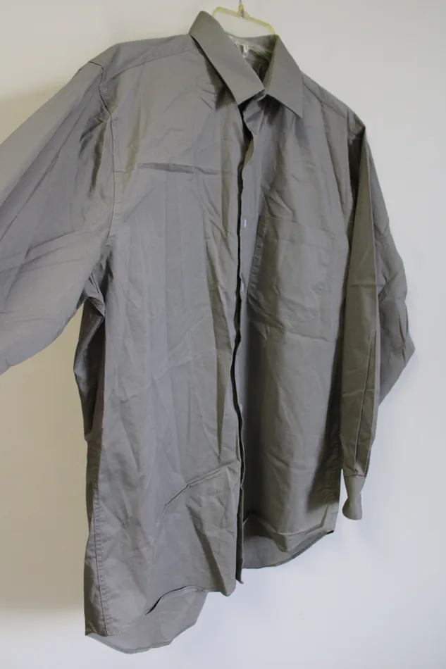 Earrings Architect Regular Fit Tan Button Down Shirt M Architect