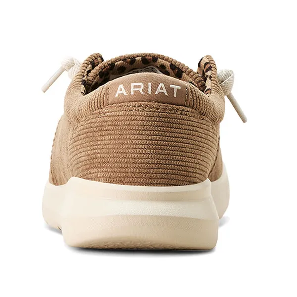 Earrings Ariat ARIAT WOMENS HILO TAN CORDUROY SHOES