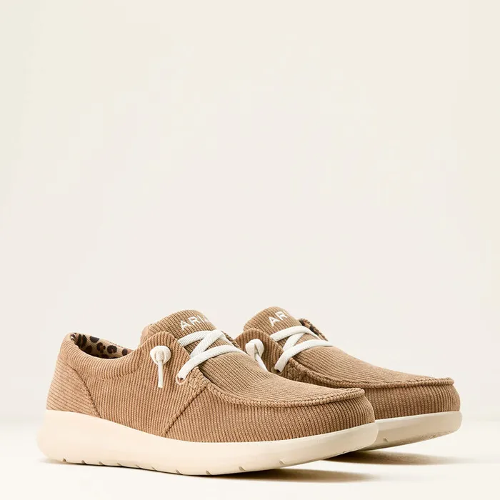 Earrings Ariat ARIAT WOMENS HILO TAN CORDUROY SHOES