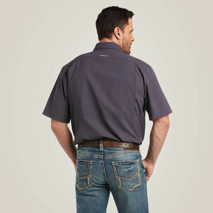 Earrings ARIAT MENS VENTTEK CLASSIC SHORT SLEEVE SHIRT CHARCOAL ARIAT MENS CLOTHING