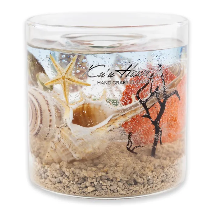 Earrings Aroma by K Kuu Hawaii Bamboo Ocean Candle Holder Set AROMA