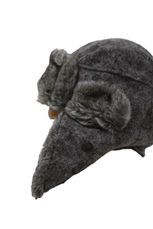 Earrings Bailey Gray Wool Trapper Hat Bailey
