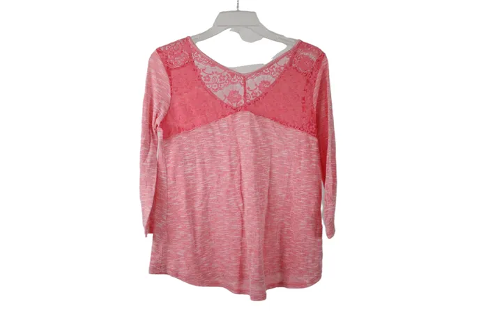 Earrings Belle De Juor Belle Du Jour Pink Lace Top XL