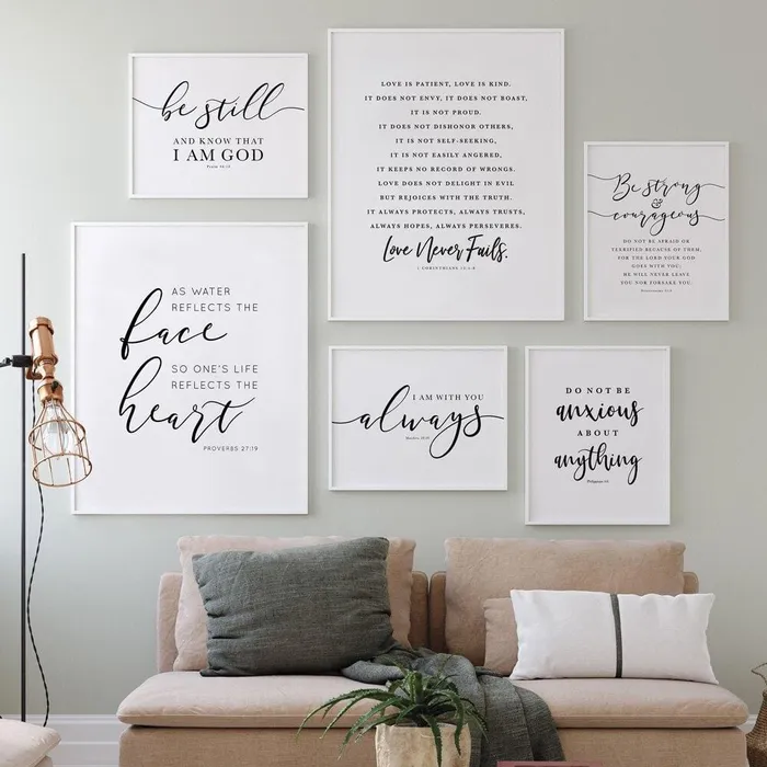 Earrings Bible Verse Wall Artbr Deuteronomy 316 Lords Guidance