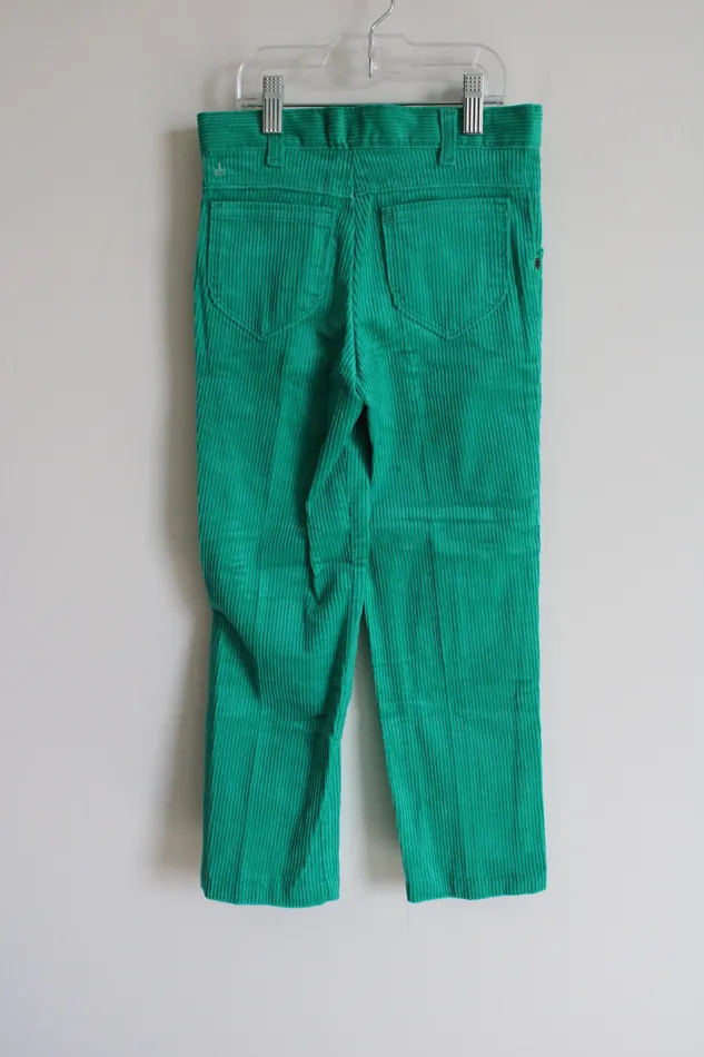 Earrings Charlies Vintage NEW Charlies Slim Fit Green Corduroy Pants 7