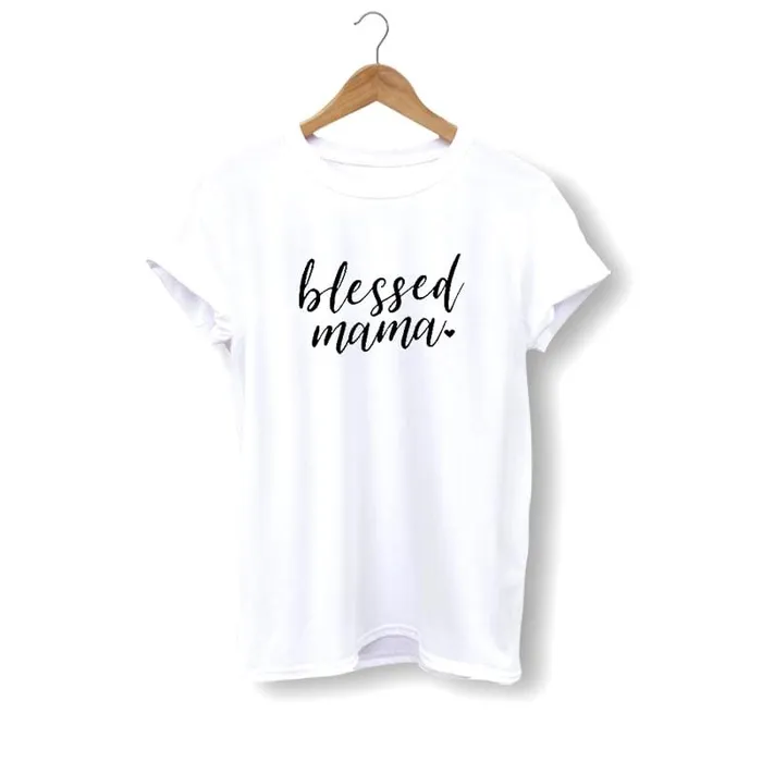 Earrings Christian TShirt br Blessed Mama Lords Guidance
