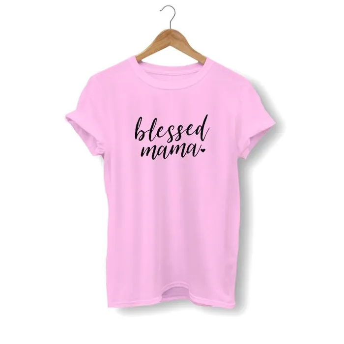 Earrings Christian TShirt br Blessed Mama Lords Guidance