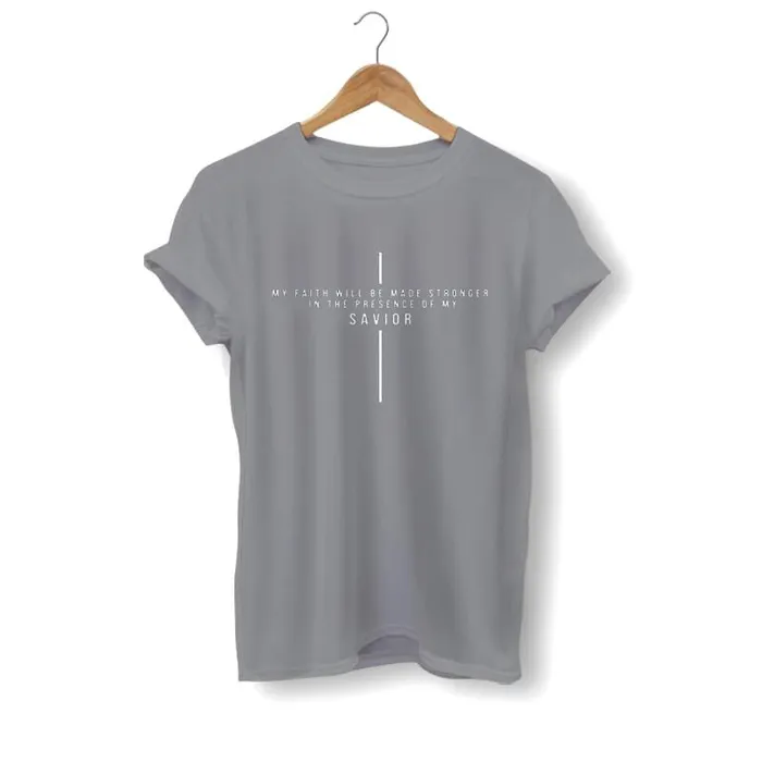 Earrings Christian TShirt br Stronger Faith Lords Guidance