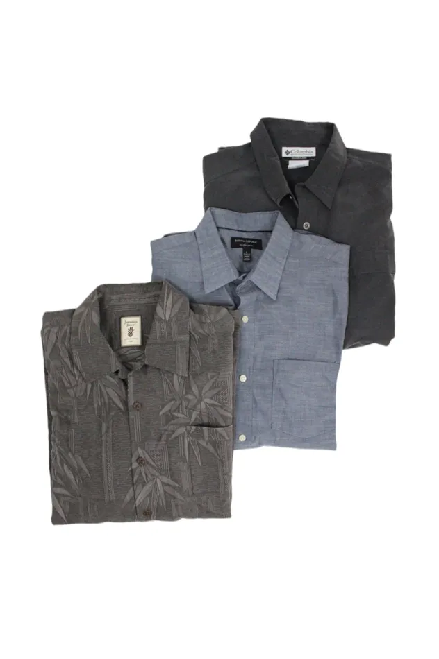Earrings Columbia Gray Suede Finish Shirt L Columbia