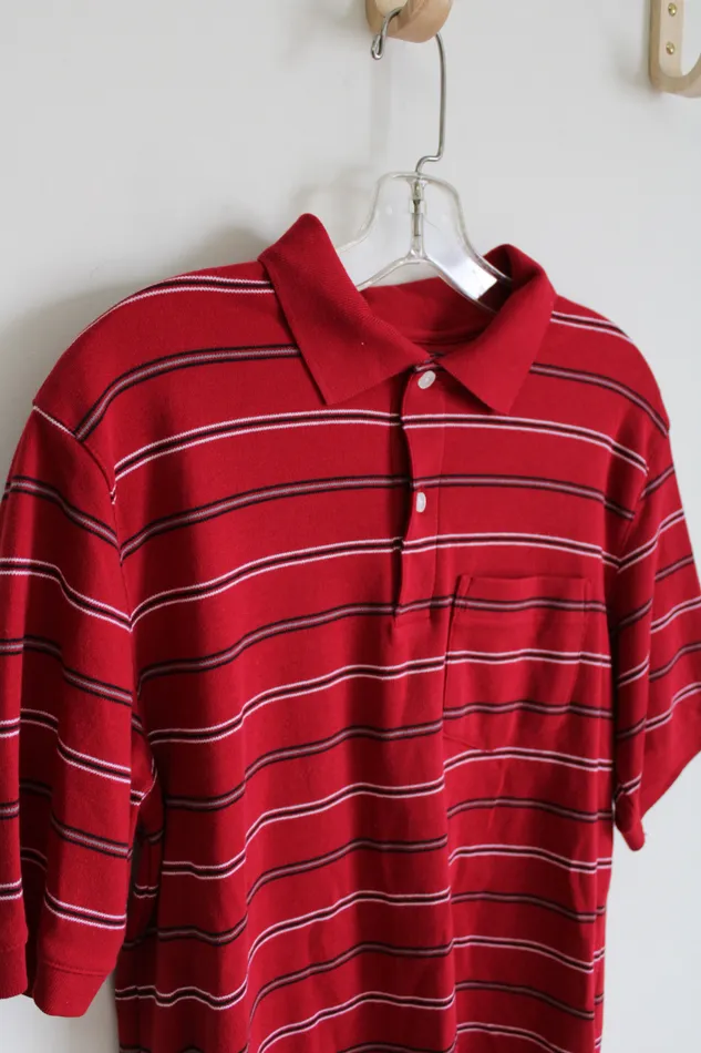 Earrings Covington Red Striped Polo Shirt S Covington