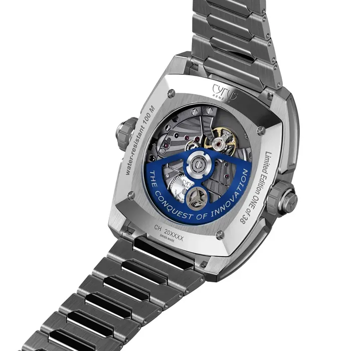 Earrings Cyrus Cyrus Klepcys GMT Ocean Blue Titanium Watch