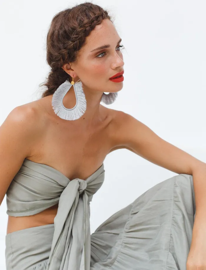 Earrings Erika Pea Silvia Sahara Earring Earrings Erika Pea Silvia Sahara Earring