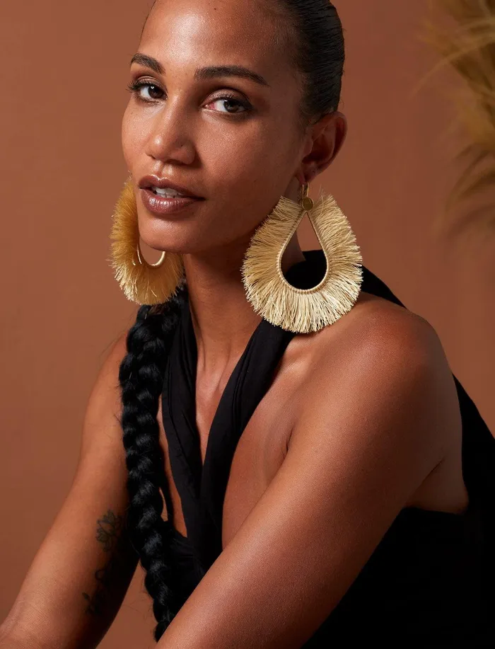 Earrings Erika Pea Silvia Sahara Earring Earrings Erika Pea Silvia Sahara Earring