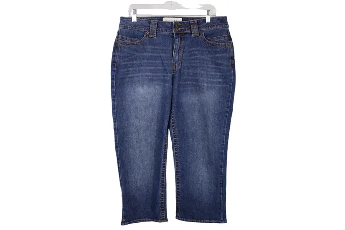 Earrings Fashion Bug Fashion Bug Denim Capri 12