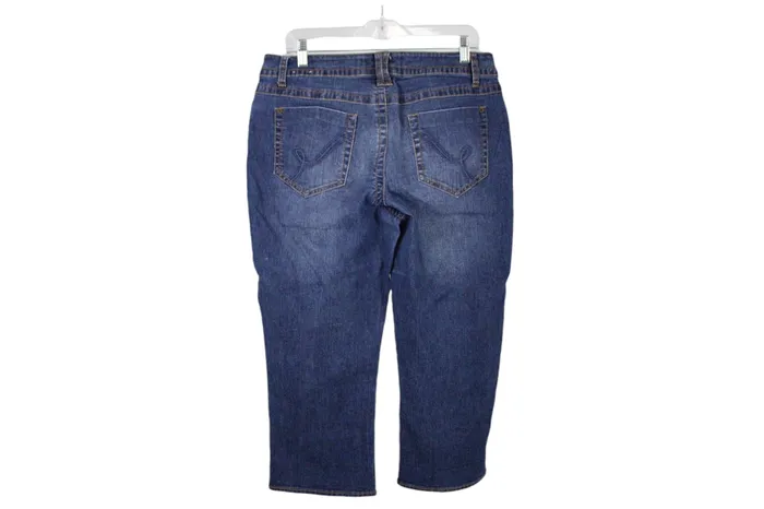 Earrings Fashion Bug Fashion Bug Denim Capri 12