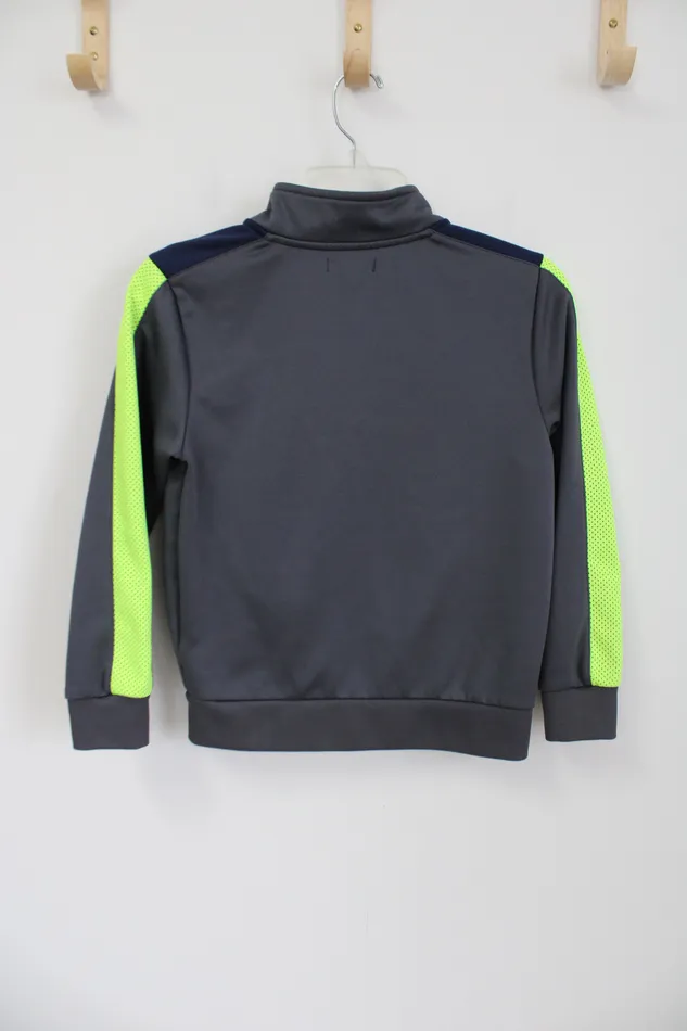 Earrings Gap Gap Kids Gray Green Fleece Lined Jacket Youth M 89