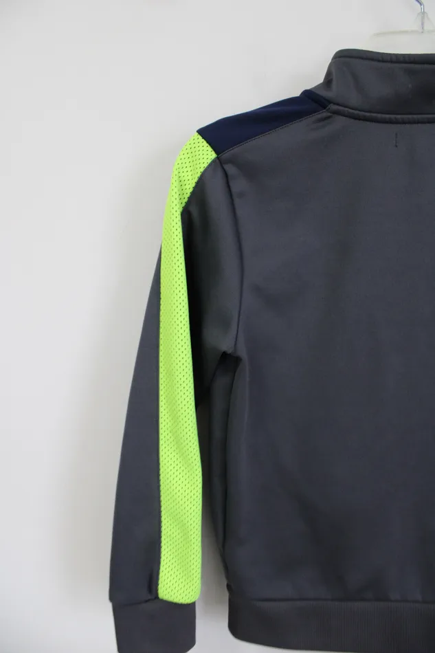 Earrings Gap Gap Kids Gray Green Fleece Lined Jacket Youth M 89