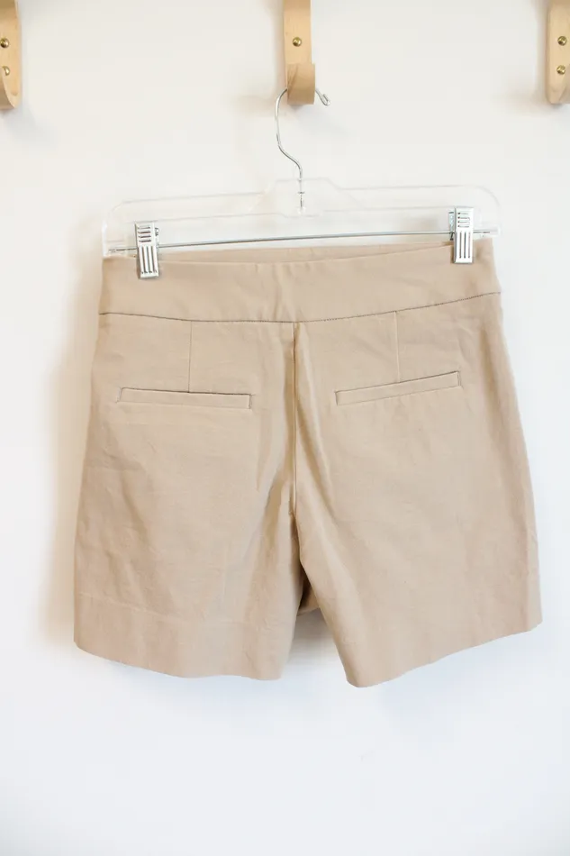Earrings Gap Gap Tan Side Zipped Shorts 2