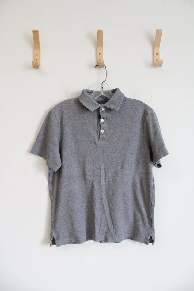 Earrings Goodfellow Goodfellow Co Standard Fit Gray Polo Shirt M